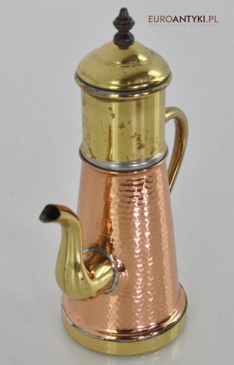 NACZYNIE DO PARZENIA HERBATY STARE NACZYNIE Z MOSIĄDZU DO ROBIENIA HERBETY