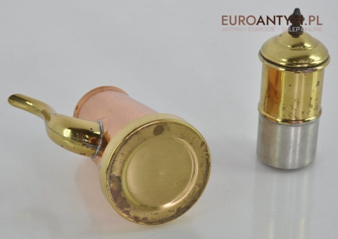 NACZYNIE DO PARZENIA HERBATY STARE NACZYNIE Z MOSIĄDZU DO ROBIENIA HERBETY