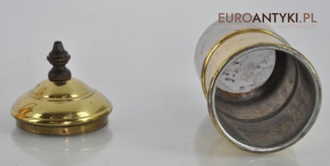 NACZYNIE DO PARZENIA HERBATY STARE NACZYNIE Z MOSIĄDZU DO ROBIENIA HERBETY