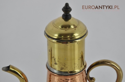 NACZYNIE DO PARZENIA HERBATY STARE NACZYNIE Z MOSIĄDZU DO ROBIENIA HERBETY