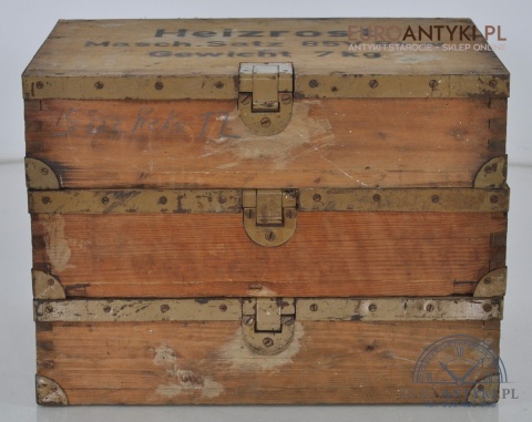 NIEMIECKIE SKRZYNKI KUFRY Z OKRESU 2 WOJNY ŚWIATOWEJ NAZI SS HEIZROST