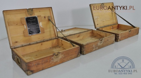 NIEMIECKIE SKRZYNKI KUFRY Z OKRESU 2 WOJNY ŚWIATOWEJ NAZI SS HEIZROST