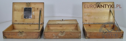 NIEMIECKIE SKRZYNKI KUFRY Z OKRESU 2 WOJNY ŚWIATOWEJ NAZI SS HEIZROST