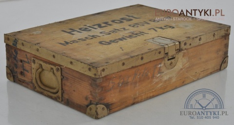 NIEMIECKIE SKRZYNKI KUFRY Z OKRESU 2 WOJNY ŚWIATOWEJ NAZI SS HEIZROST