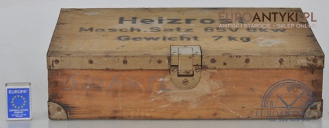 NIEMIECKIE SKRZYNKI KUFRY Z OKRESU 2 WOJNY ŚWIATOWEJ NAZI SS HEIZROST