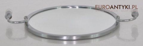 SREBRNE LUSTRO LUSTERKO Z KINKIETAMI Z LAMPAMI Z LAMPKAMI