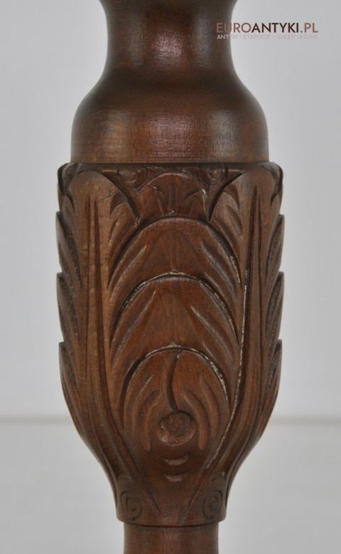 STARA LAMPA LAMPA RĘCZNIE RZEŻBIONA ANTYK RUSTIC