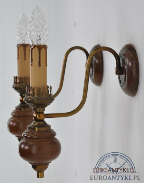 STARE KINKIETY LAMPKI LAMPY RUSTYKALNE RUSTIC