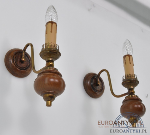 STARE KINKIETY LAMPKI LAMPY RUSTYKALNE RUSTIC