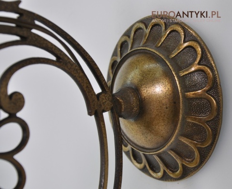 STARE SECESYJNE KINKIETY Z KLOSZAMI LAMPKI LAMPY