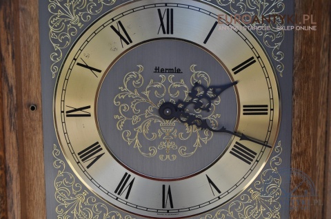 STARY WISZĄCY NIEMIECKI ZEGAR SKRZYNIOWY HERMLE SPRAWNY