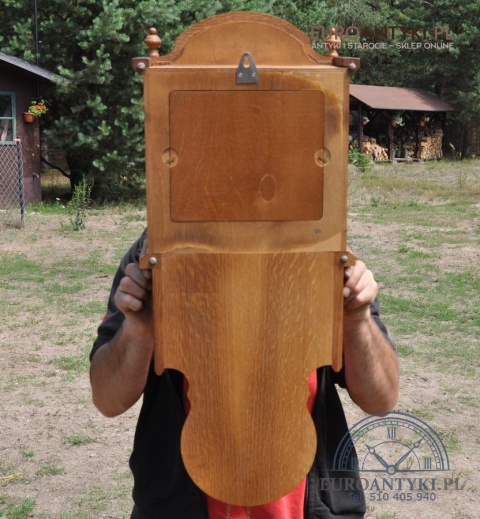 STARY WISZĄCY NIEMIECKI ZEGAR SKRZYNIOWY HERMLE SPRAWNY