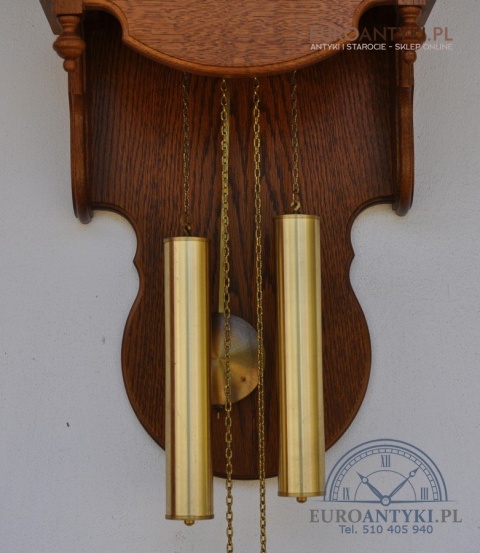 STARY WISZĄCY NIEMIECKI ZEGAR SKRZYNIOWY HERMLE SPRAWNY