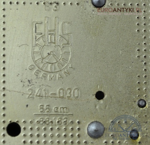 STARY WISZĄCY NIEMIECKI ZEGAR SKRZYNIOWY HERMLE SPRAWNY