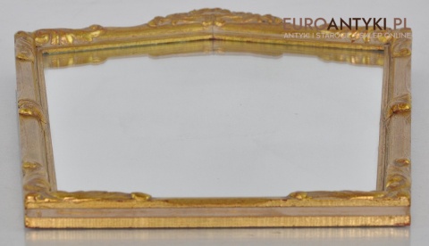 Ludwik XVI ZABYTKOWE LUSTRO STARE LUSTERKO W DREWNIANYCH RAMACH