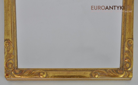 Ludwik XVI ZABYTKOWE LUSTRO STARE LUSTERKO W DREWNIANYCH RAMACH