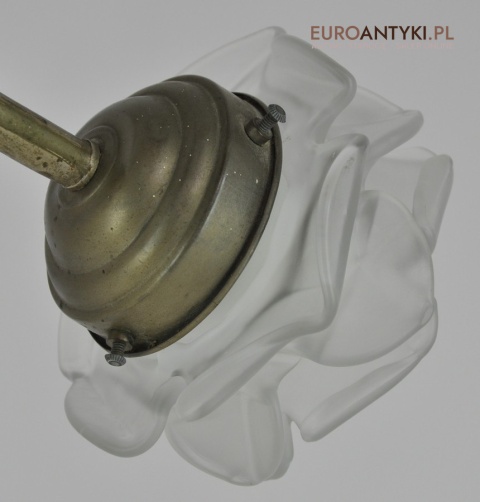 Żyrandol art deco oryginalny unikat do salonu pałacu zamku. Prawdziwy antyk