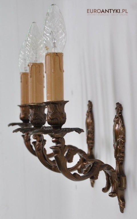 kinkiety dwuramienne