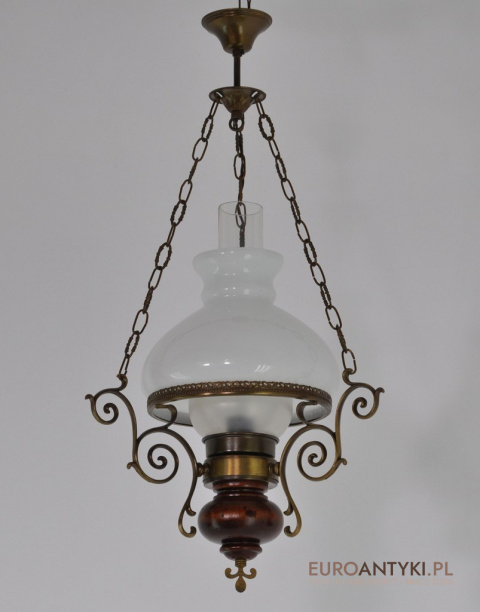 RUSTYKALNA KLASYCZNA STARA LAMPA DO GANKU GANKA HOLU WIATROŁAPU LAMPKA WISZĄCA RUSTIC DESIGN