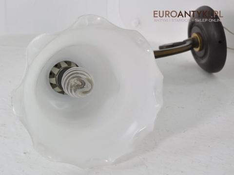 Angielskie lampy kinkiety biblioteczne gabinetowe styl Chesterfield