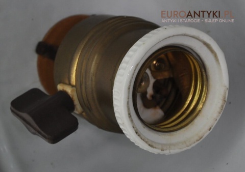 Art Deco lampka na biurko. Bauhaus lampa z okresu międzywojennego. Antyk