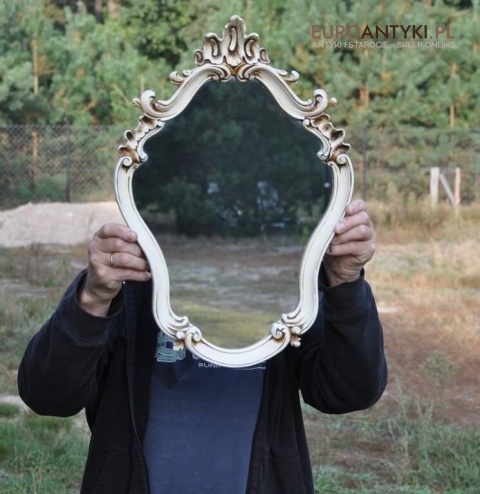 lustro w stylu shabby