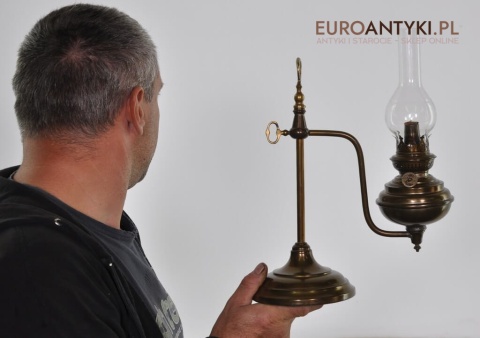 lampa naftowa antyk