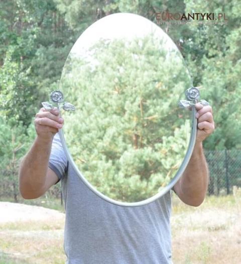 lustro w stylu vintage