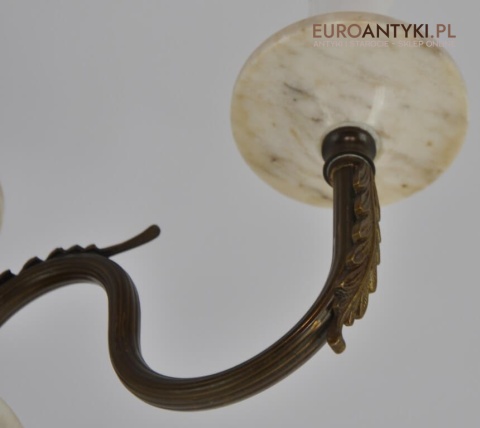 prawdziwa marmurowa lampa