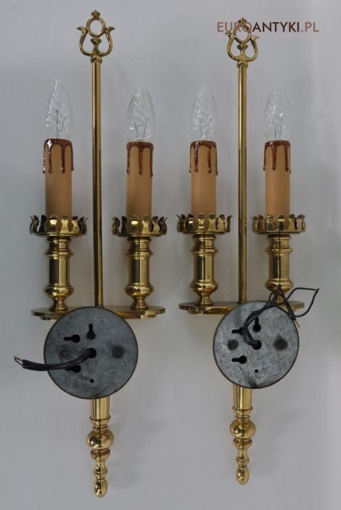 montaż starych lamp