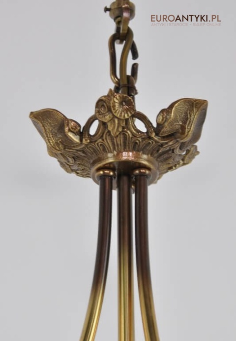 śliczne zdobiona lampa