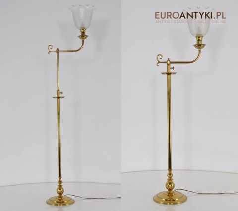 regulowana lampa podłogowa