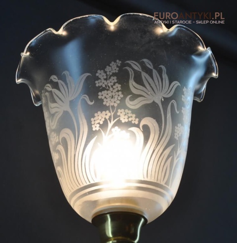 duży florystyczny klosz