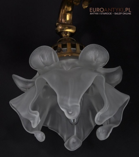 Pałacowy żyrandol Ludwik XVI antyk luksusowy żyrandol salonowy do pałacu zamku