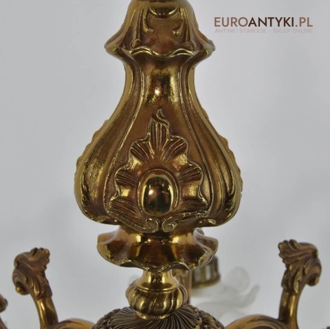 Pałacowy żyrandol Ludwik XVI antyk luksusowy żyrandol salonowy do pałacu zamku