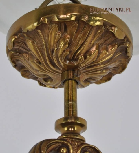 Pałacowy żyrandol Ludwik XVI antyk luksusowy żyrandol salonowy do pałacu zamku