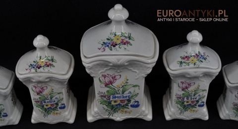 oryginalny komplet naczynek na przyprawy