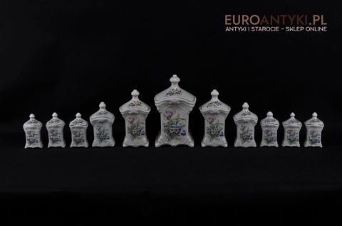 elegancki komplet na przyprawy