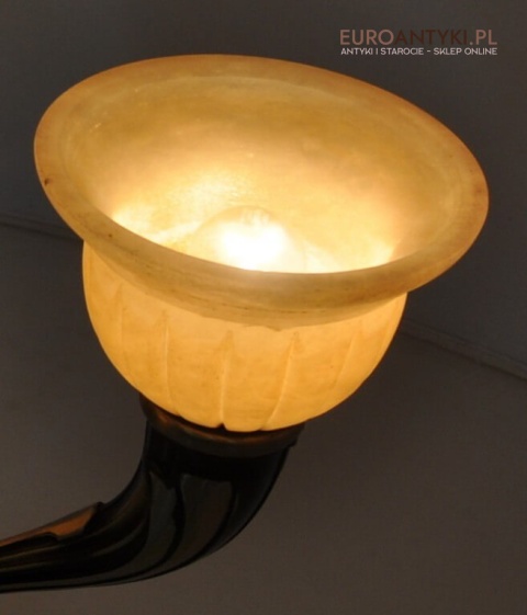 marmurowy żółty klosz