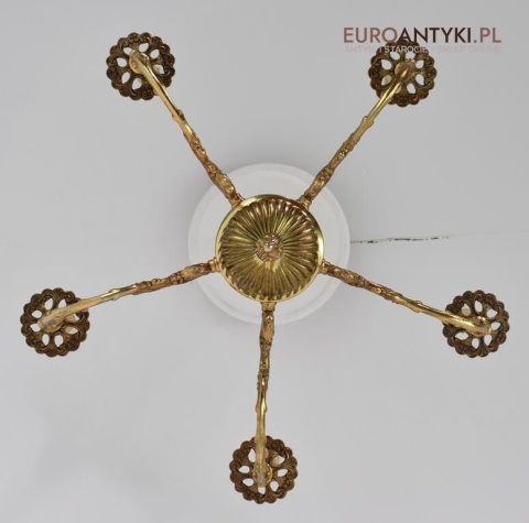 żyrandol kuchenny antyk
