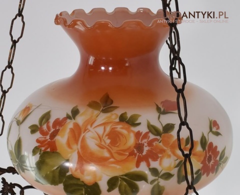 rustykalna lampa sufitowa