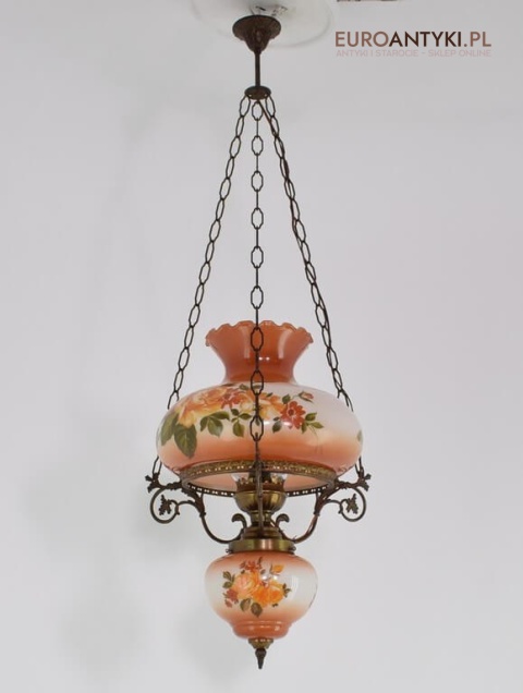 pomarańczowa lampa sufitowa