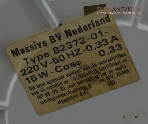 Lampka na biurko KETNET, popart lampa vintage retro. Starocie i sztuka.