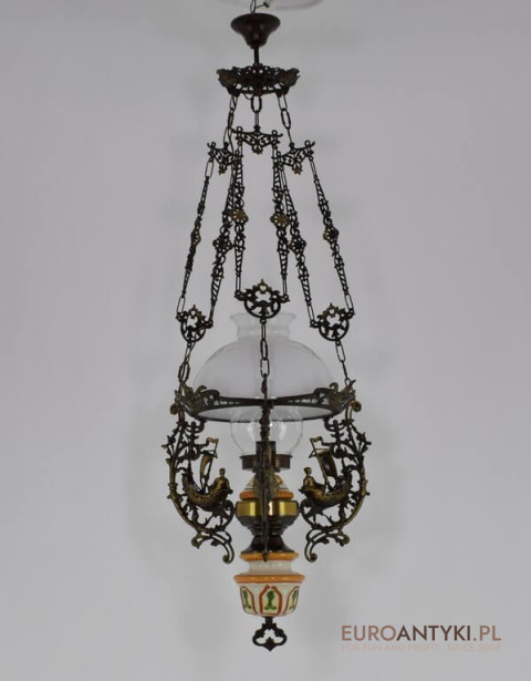 lampa sufitowa rustykalna