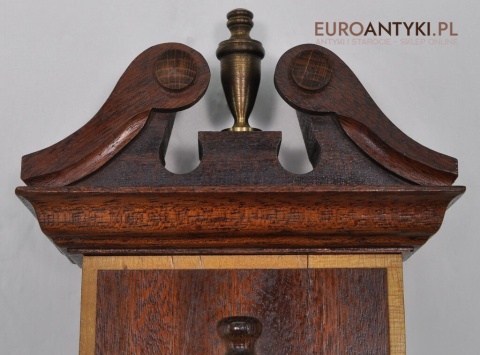 Stacja pogody vintage retro. Barometr termometr higrometr.