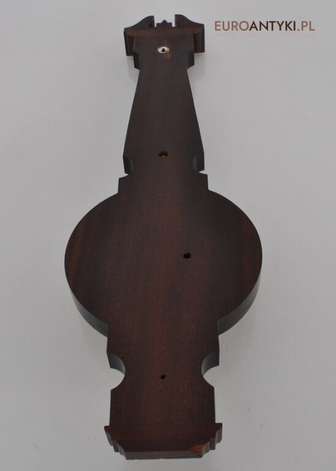 Stacja pogody vintage retro. Barometr termometr higrometr.