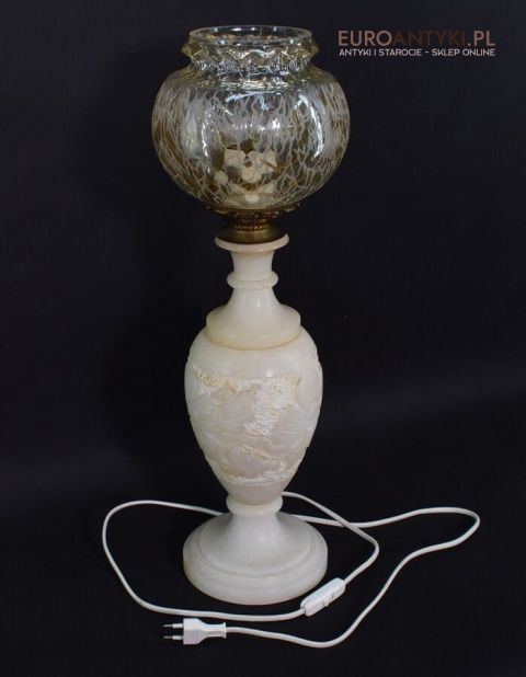 lampka z alabastru