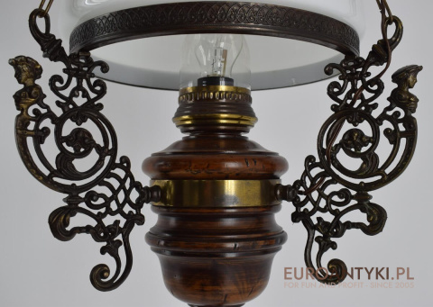 rustykalna lampa