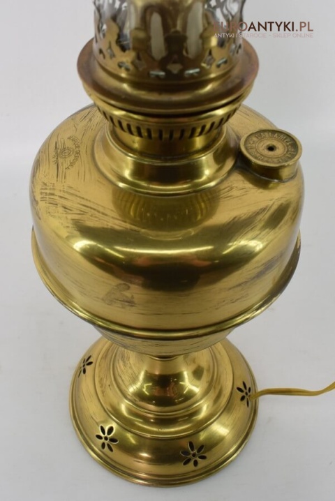lampa naftowa antyk