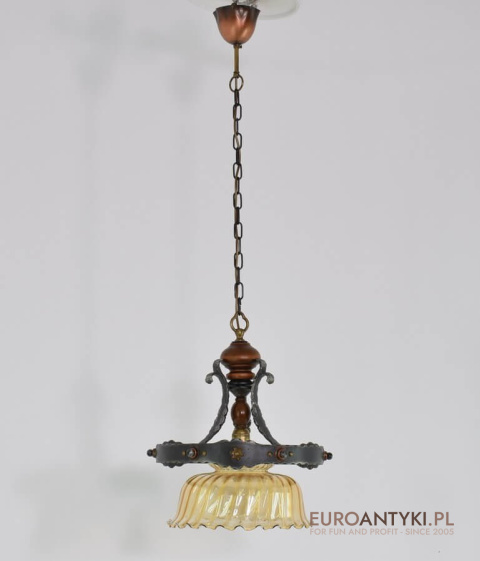 rustykalna lampa